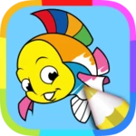 Logo of Fish Coloring Pages android Application 